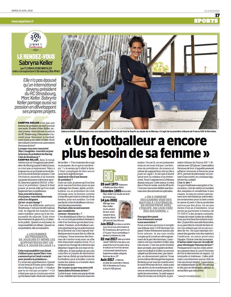 article rendez-vous sabryna keller interview