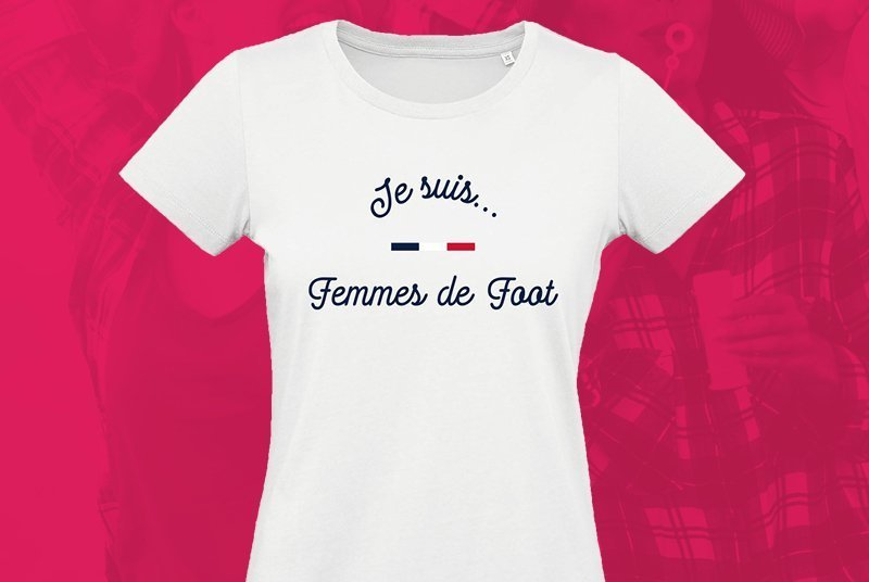 Le T-Shirt Femmes de Foot Coupe du Monde