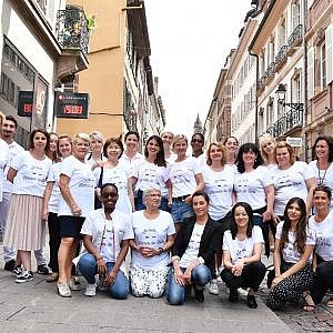 T-shirt Je suis Femmes de Foot commerçants de la Rue du Dome Strasbourg
