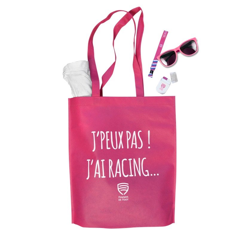 Tote bag cocktail j'peux pas ! j'ai racing