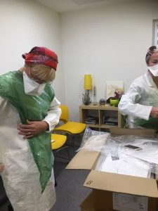 des surblouses pour les infirmières libérales