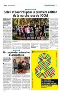 revue de presse DNA marche rose