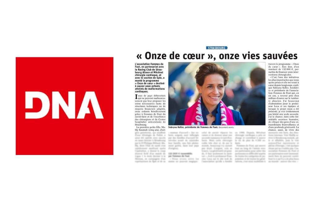 DNA onze de coeur