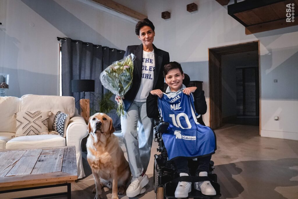 keller, garçon et chien